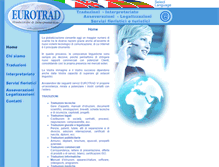 Tablet Screenshot of eurotraduzioni.com